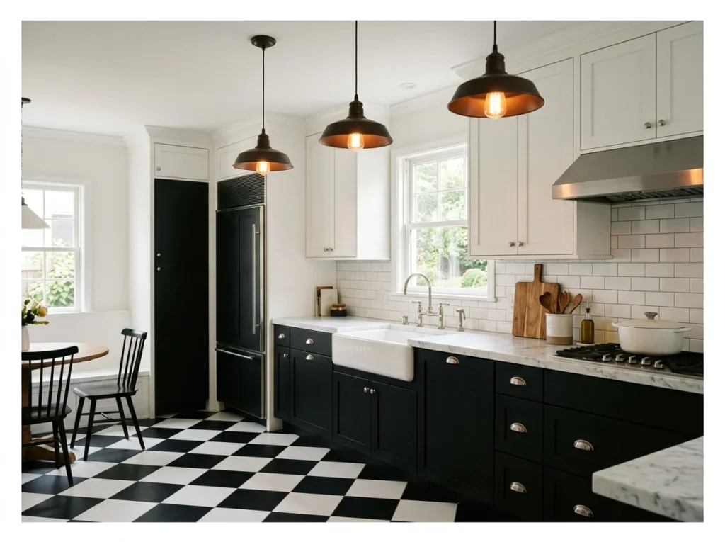 Classic Black and White Color Scheme