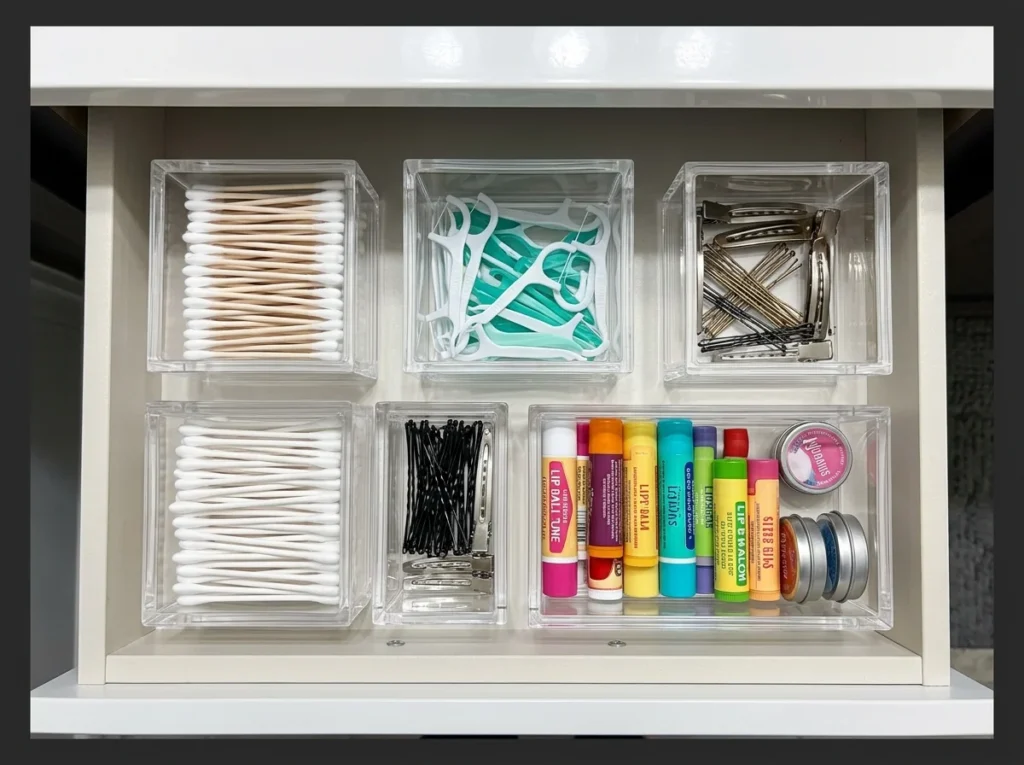 Clear Acrylic Drawer Organizers