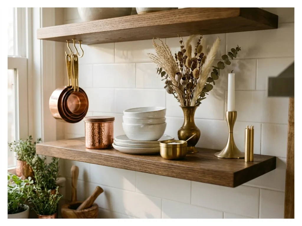 Copper or Brass Kitchen Accents
