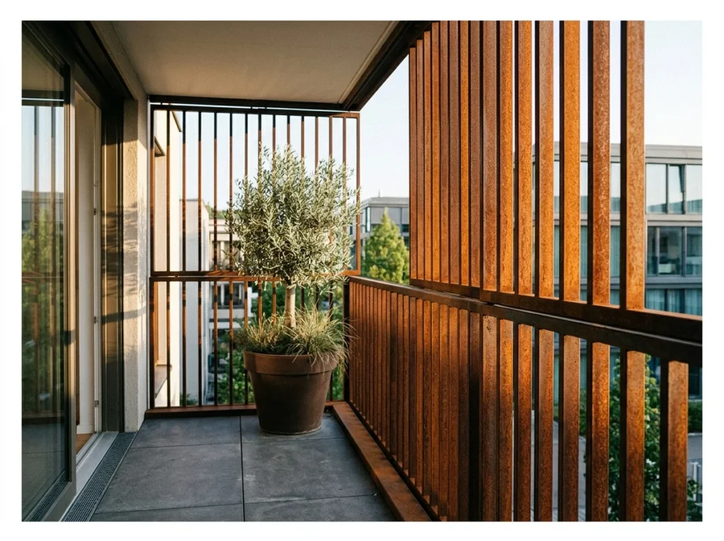 Corten Steel Weathered Grill