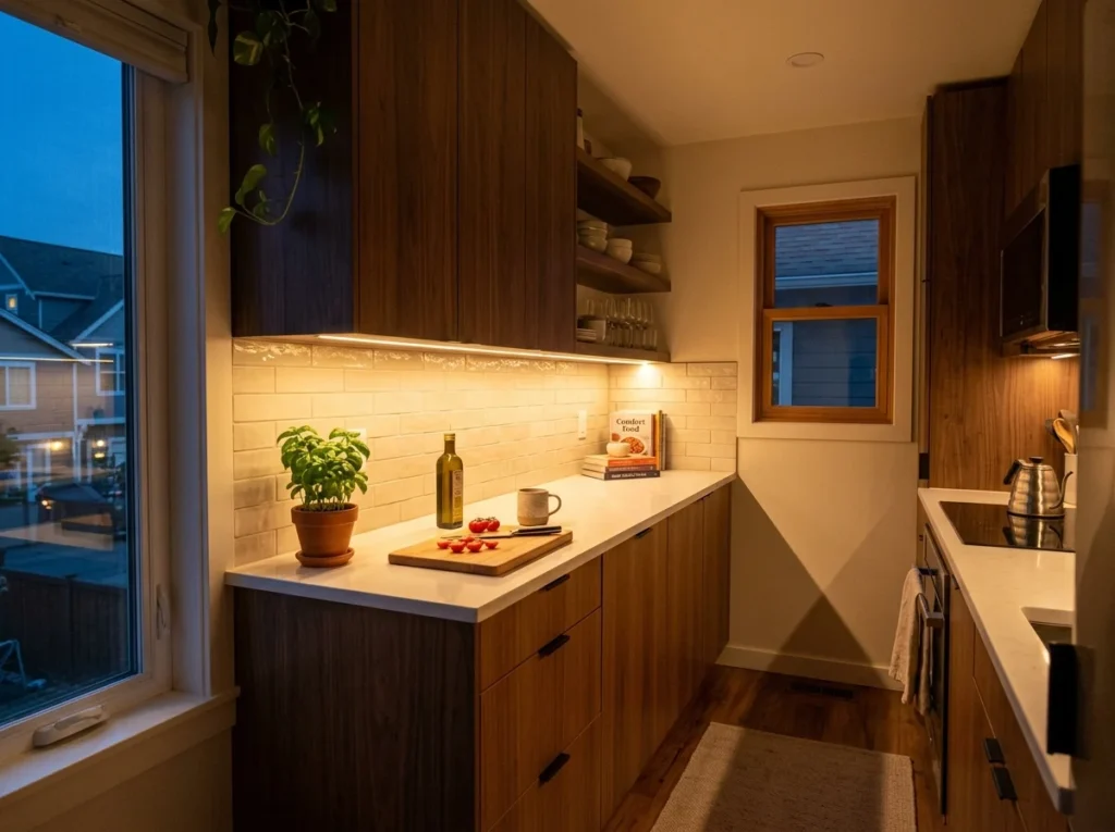 Add Under-Cabinet Lighting