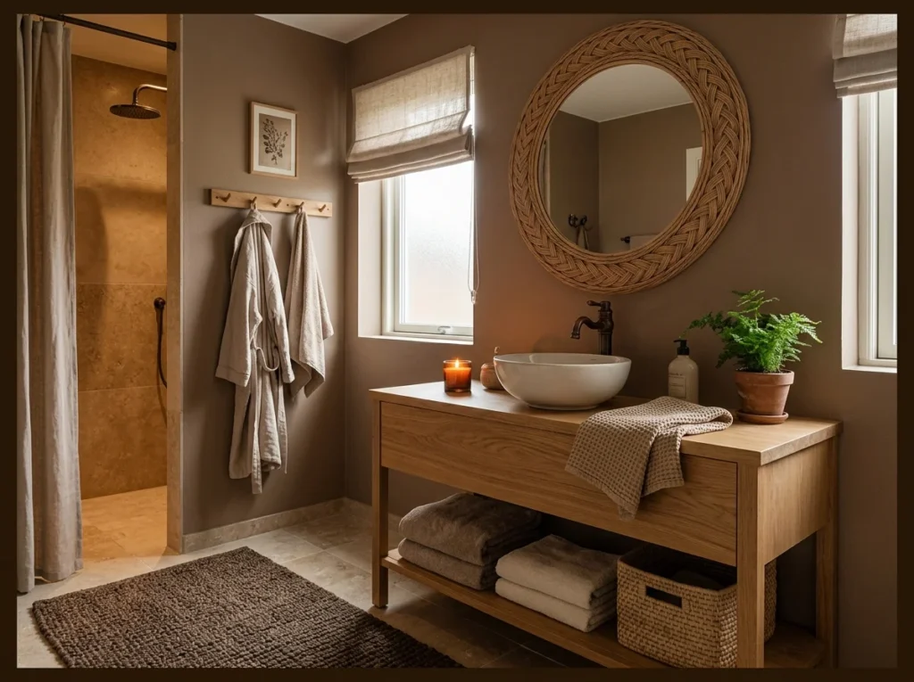 Warm Mushroom Brown Palette Throughout