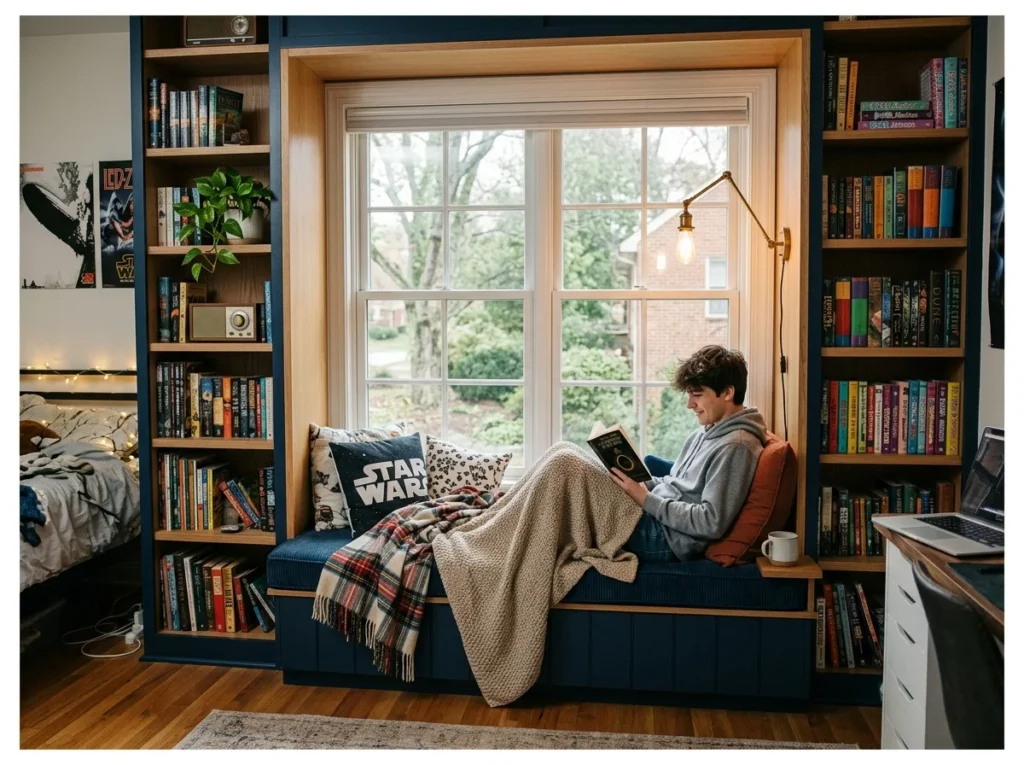 Cozy Reading Nook for Teens