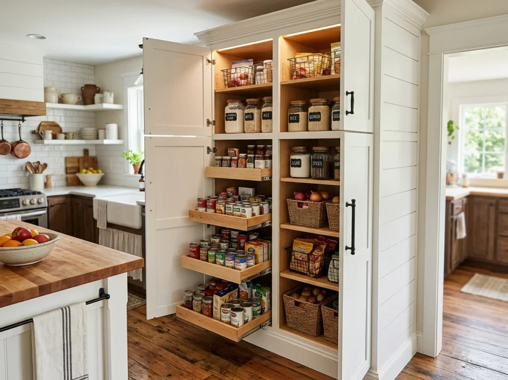 Deep Pantry Cabinet