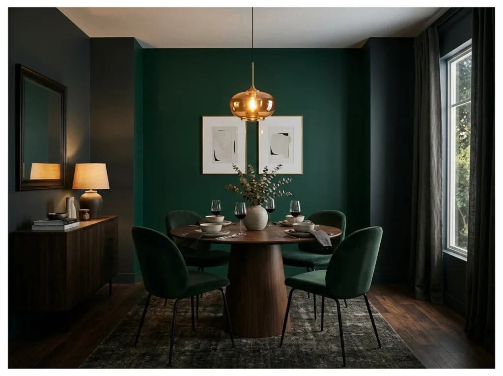Accent Wall in a Bold Color