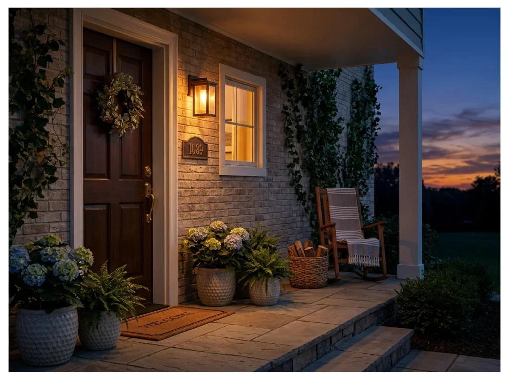 Dusk-to-Dawn Timer Lighting