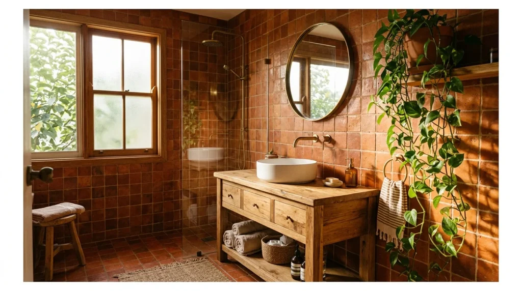 Terracotta Tile Walls