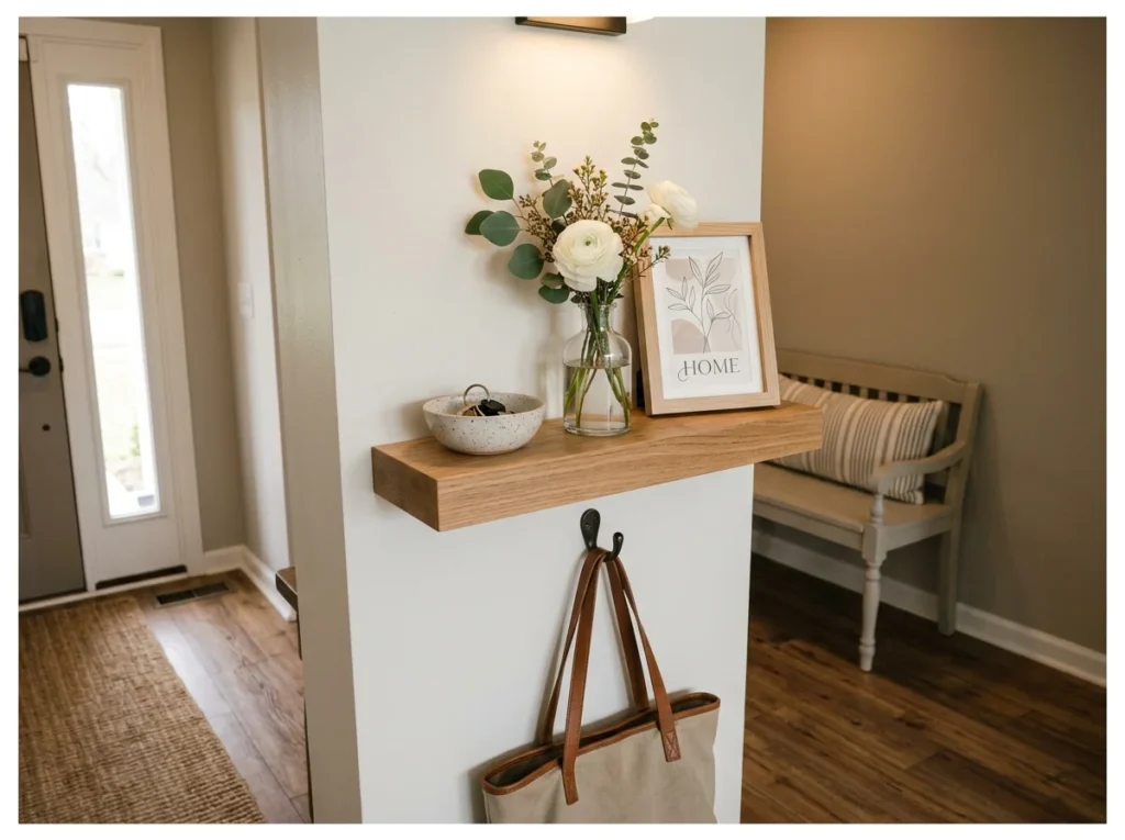 Entryway Floating Shelf