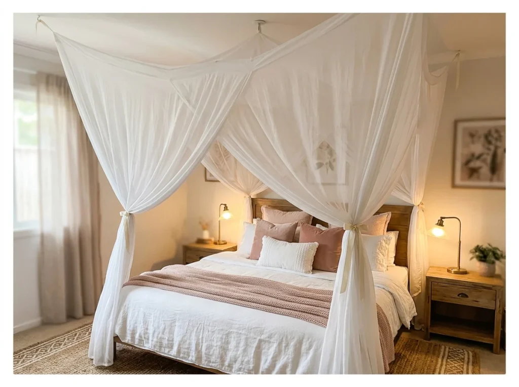 Fabric Canopy or Draped Textile