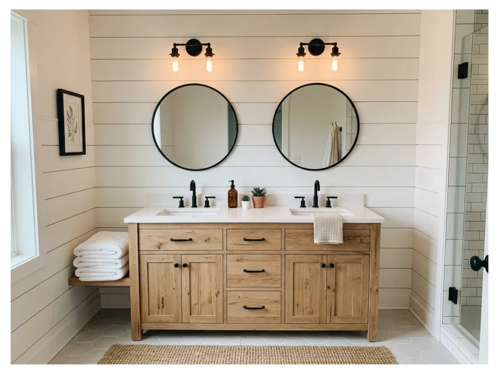 Shiplap Accent Wall