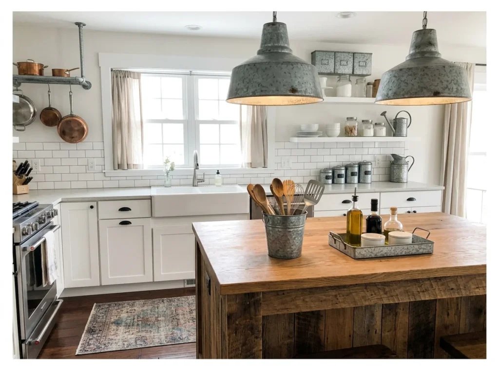Galvanized Metal Accents