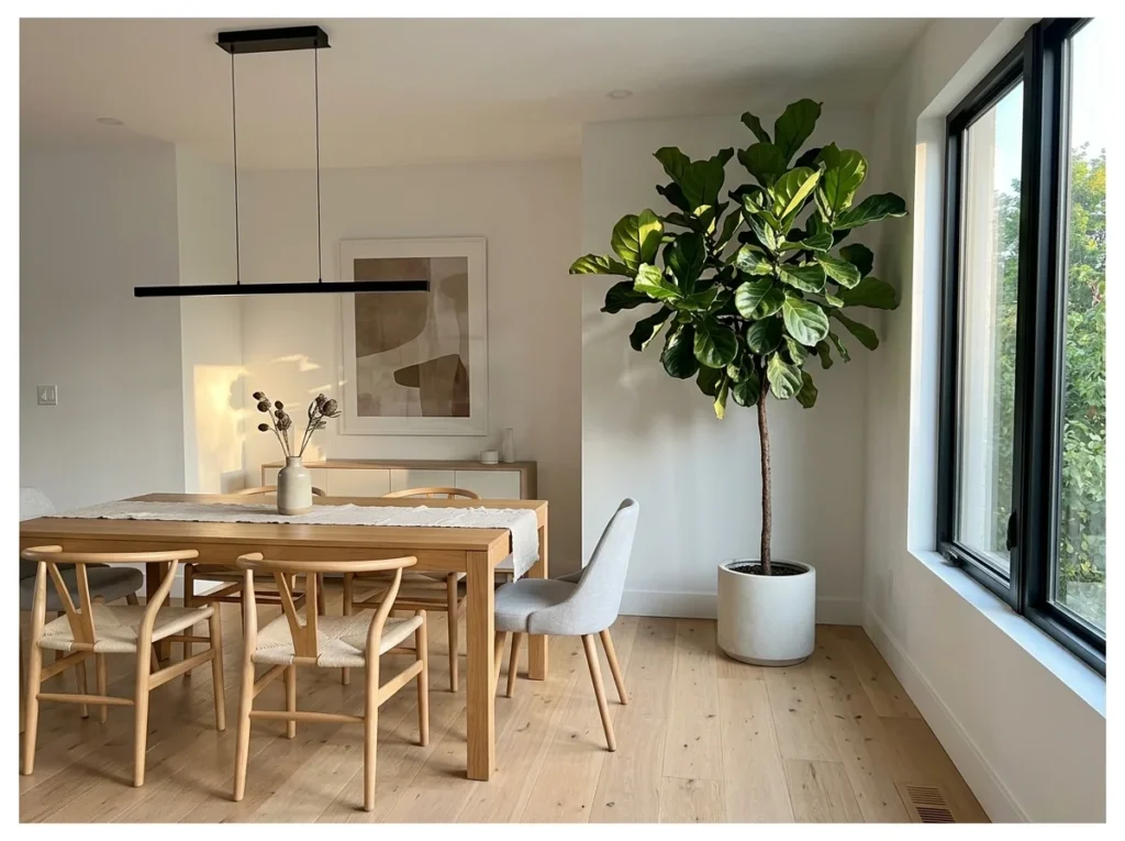 Indoor Plants as Sculptural Accents