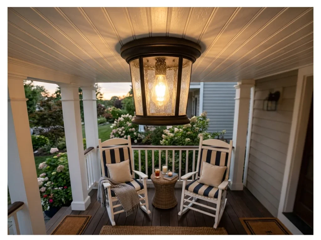 Overhead Flush Mount Fixture