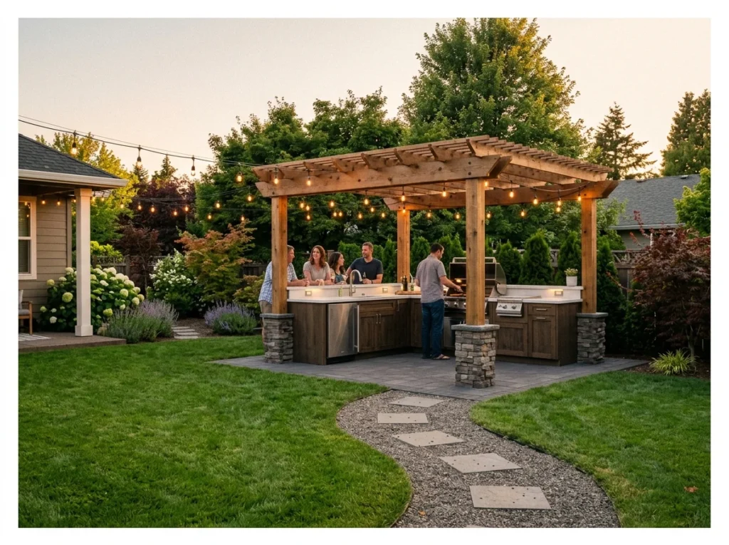 Freestanding Outdoor Kitchen