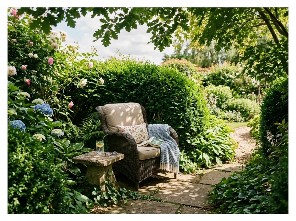 Outdoor Garden Reading Nook