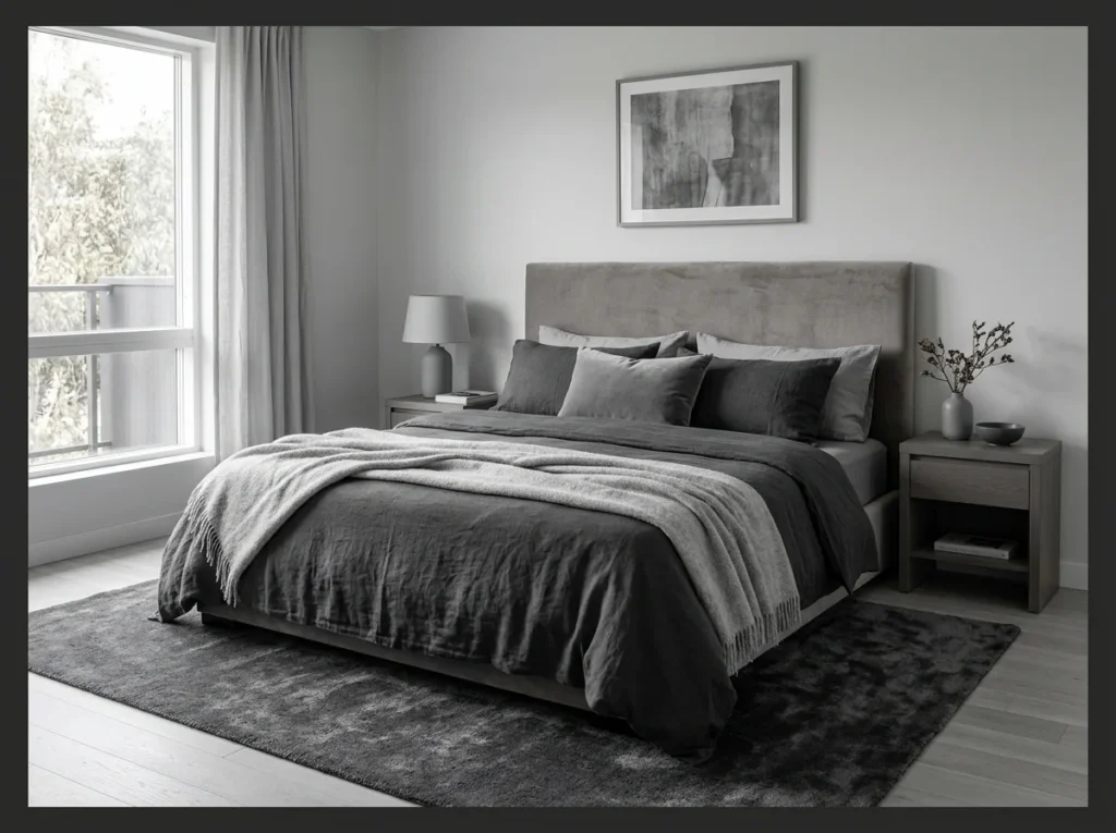 Monochrome Gray Tonal Layering