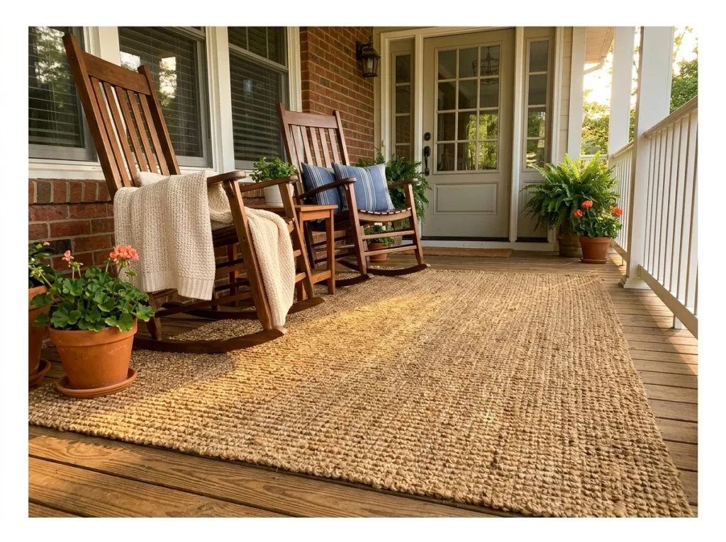 Natural Jute or Outdoor Rug