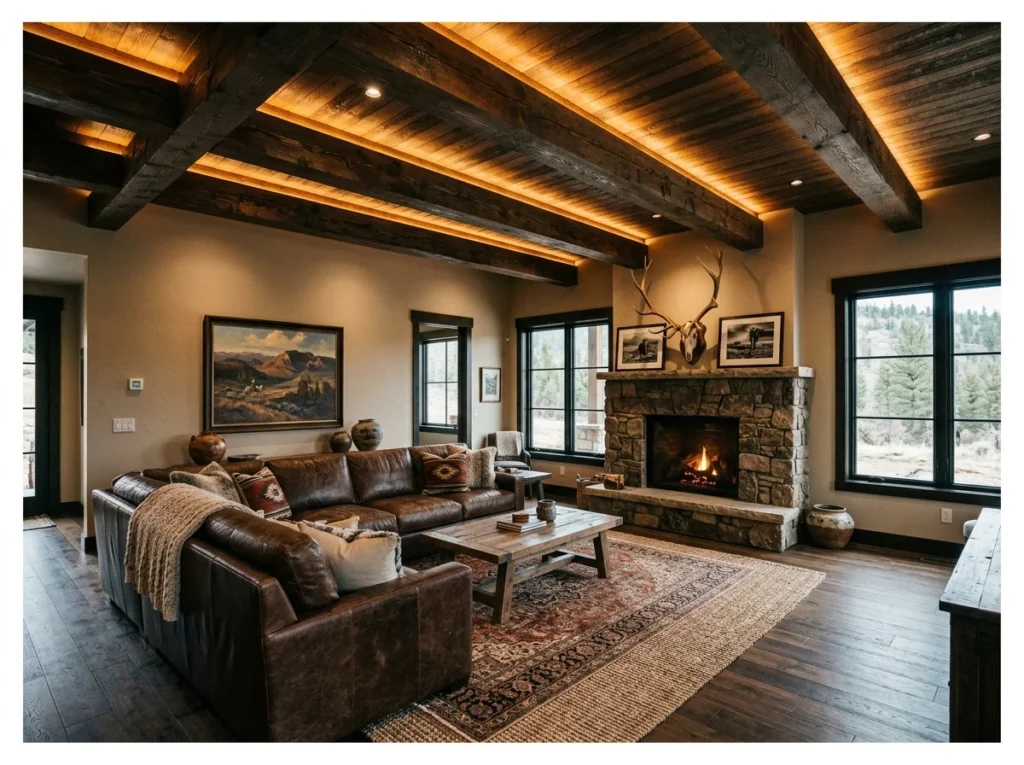 Exposed Timber Ceiling Beams