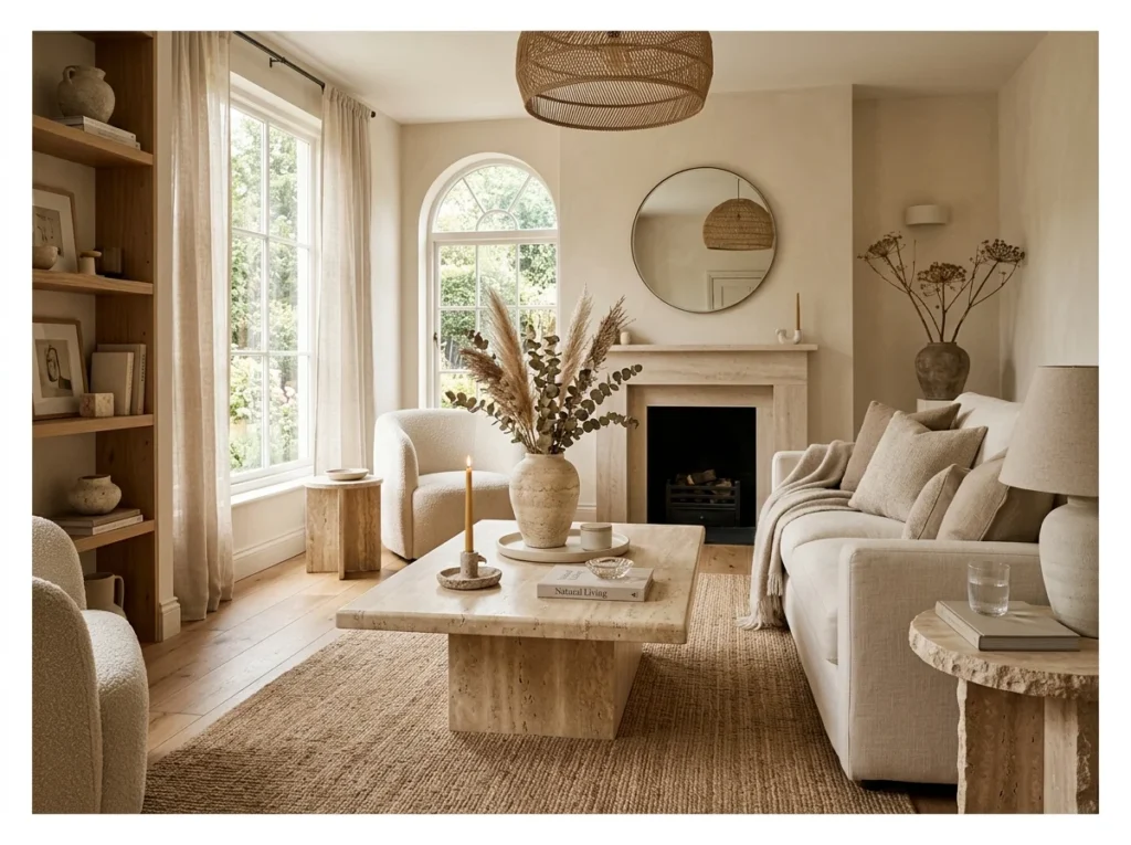Travertine and Natural Stone Accents