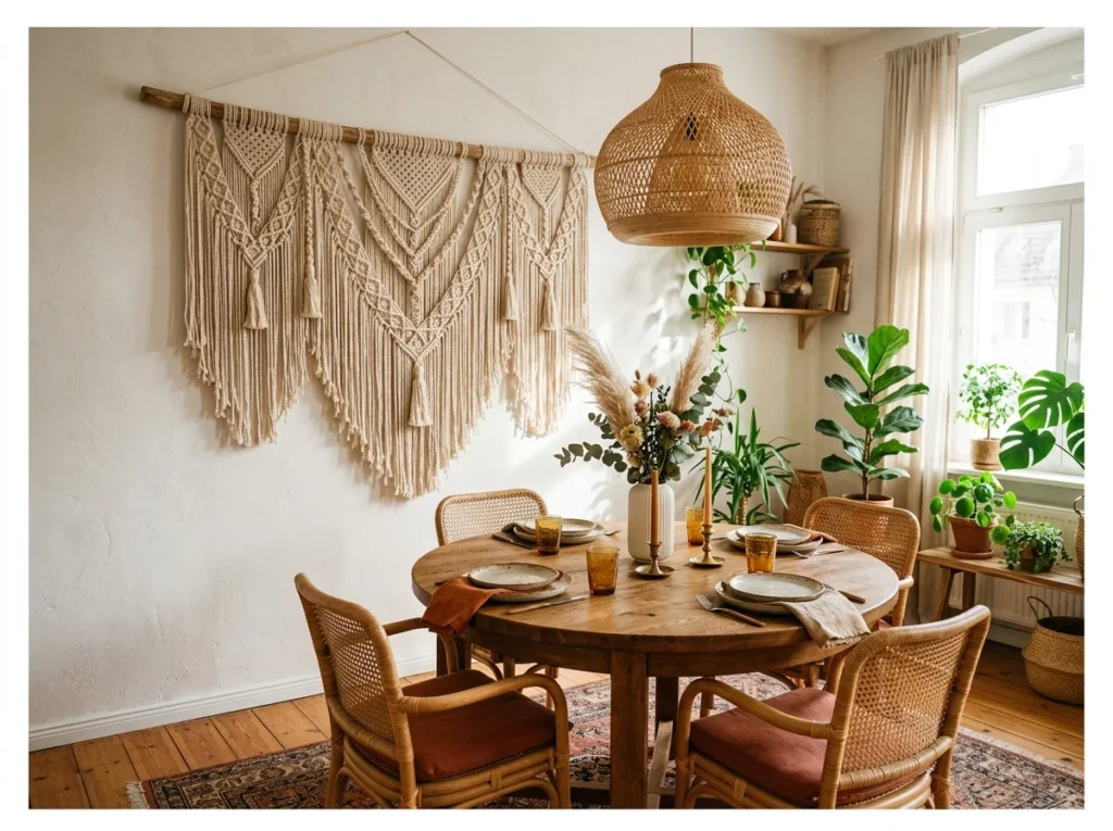 Hanging Macrame or Woven Textile