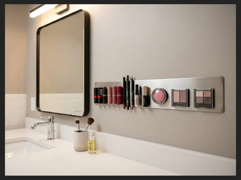 Magnetic Makeup Organizer Strip