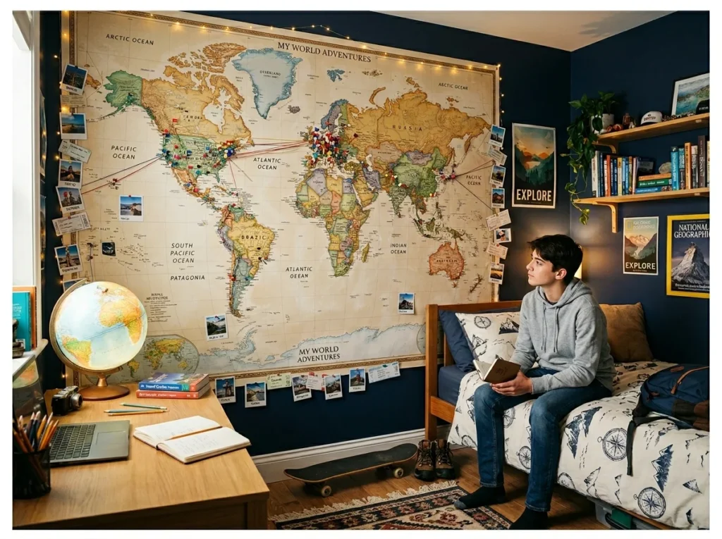 Map Wall Decor