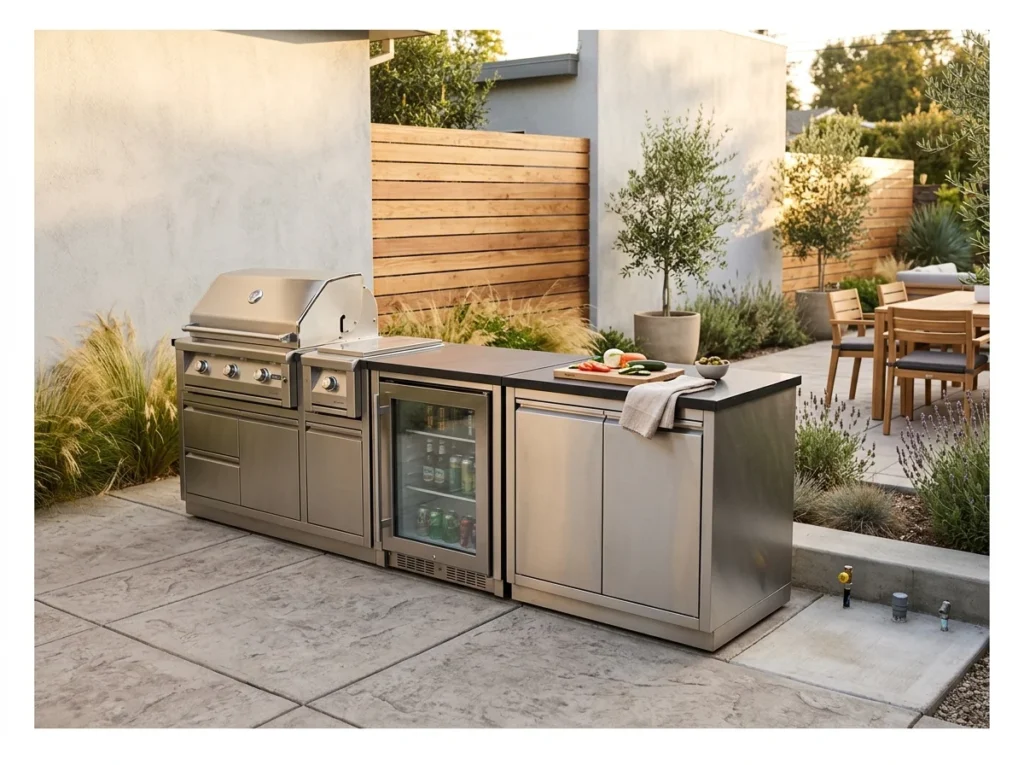 Modular Outdoor Kitchen System