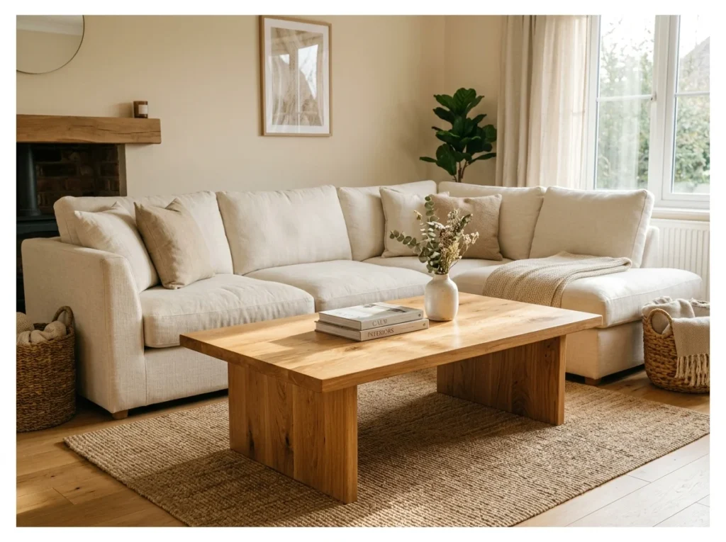 Natural Timber Coffee Table