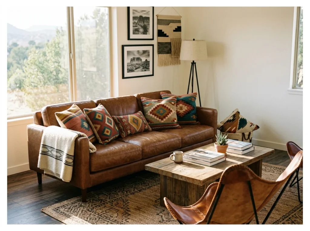 Navajo-Inspired Textile Pillows