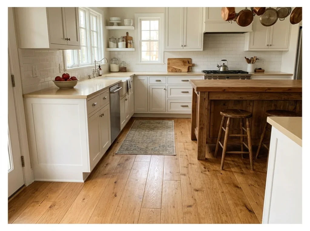 Hardwood Kitchen Flooring