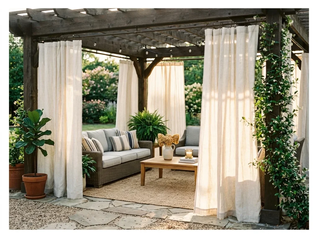Patio Curtains for Shade and Privacy