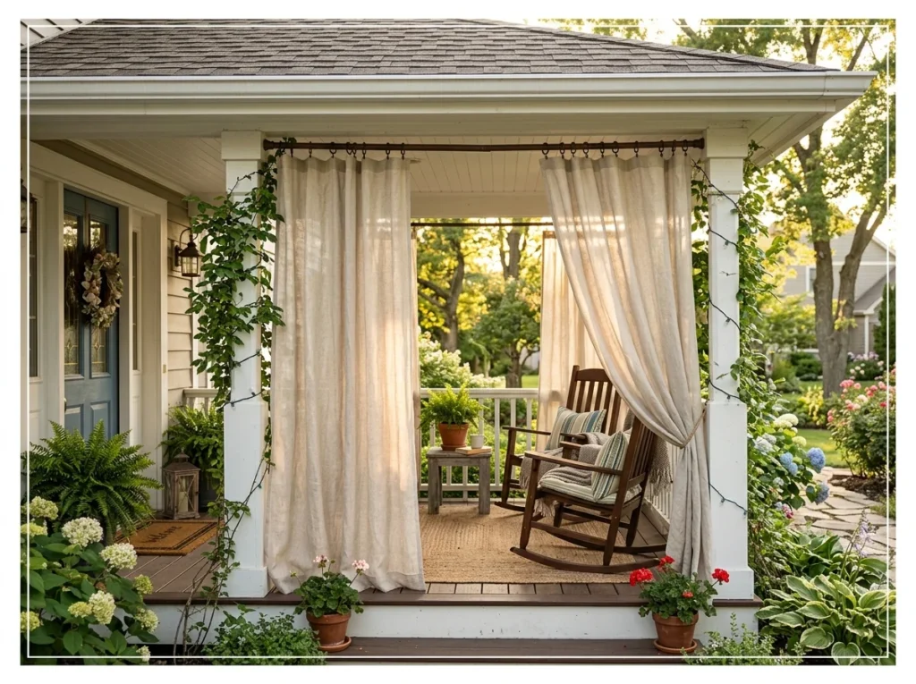 Outdoor Curtains for Privacy and Shade