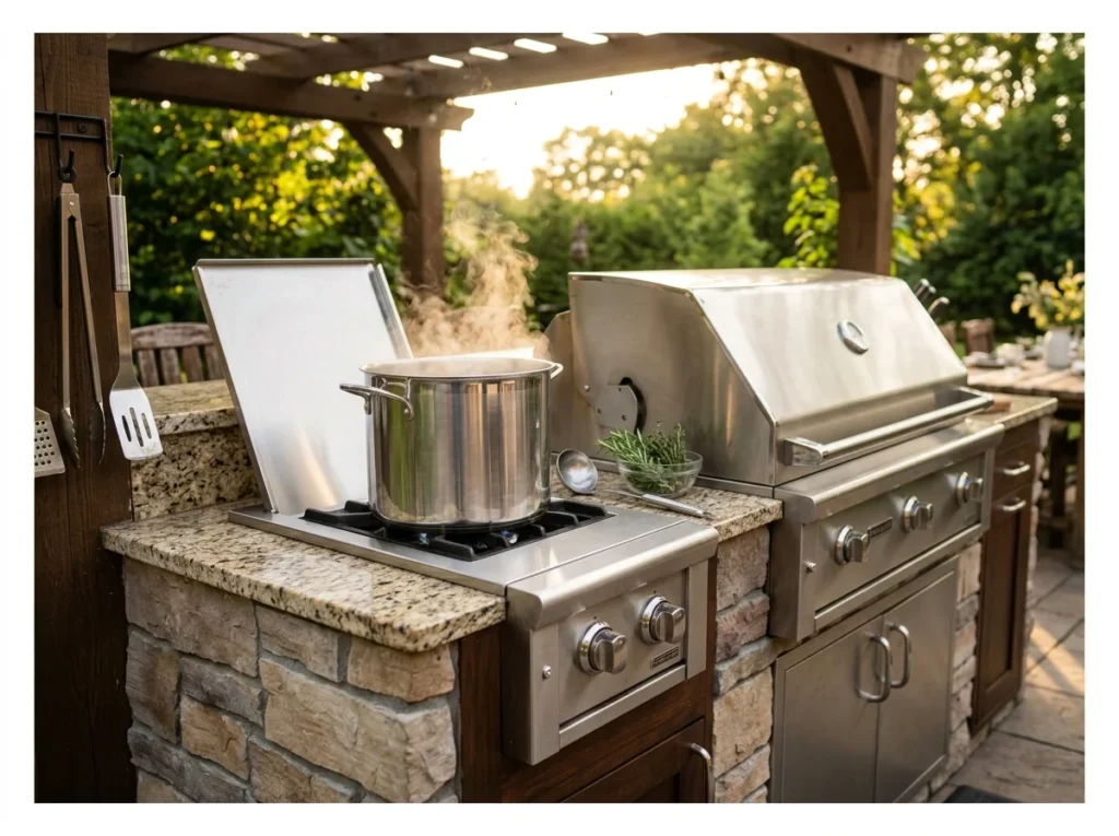 Side Burner Station