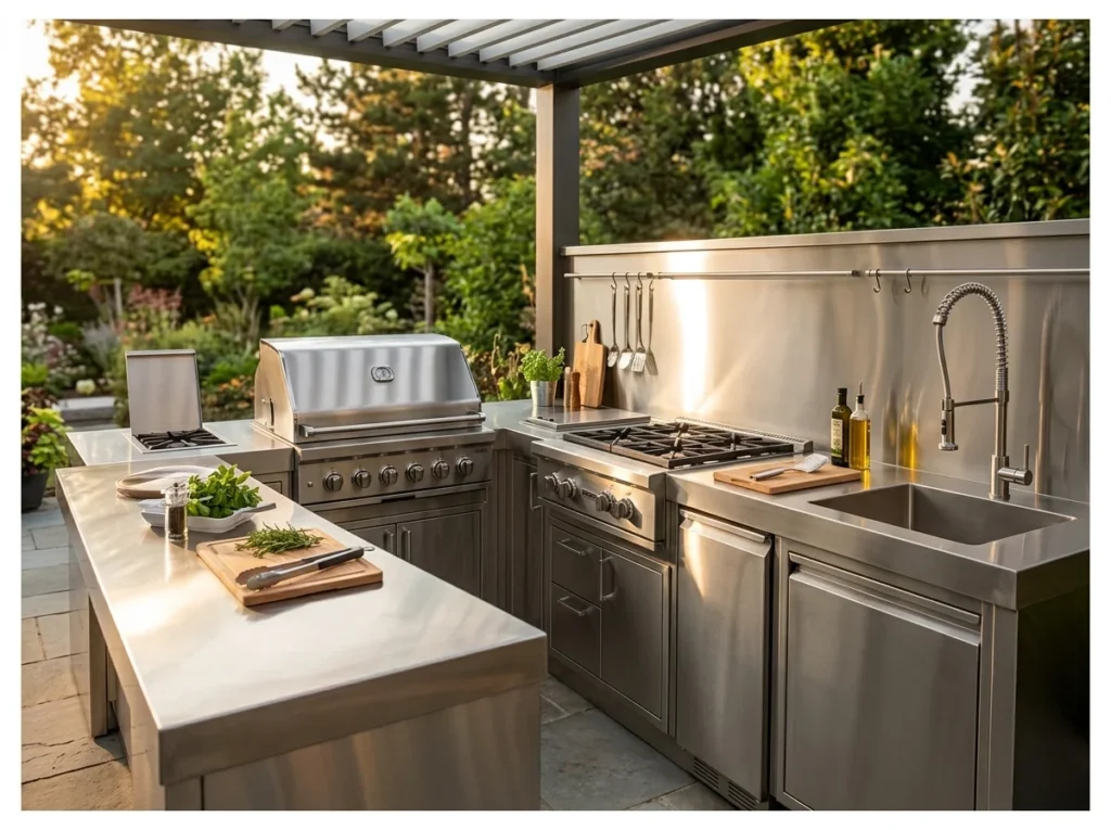 Stainless Steel Counter