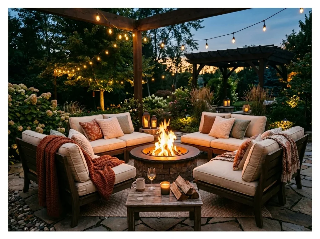 Deep Cushioned Outdoor Sofas