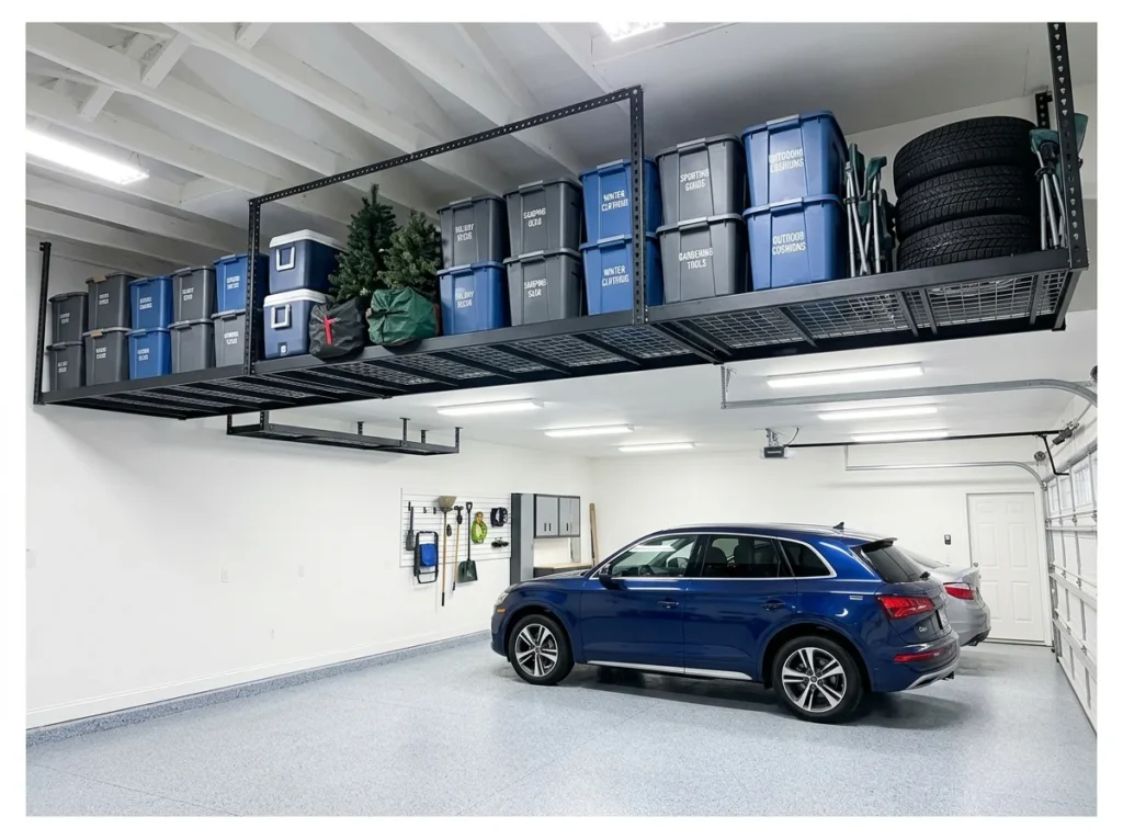 Overhead Ceiling Storage Racks