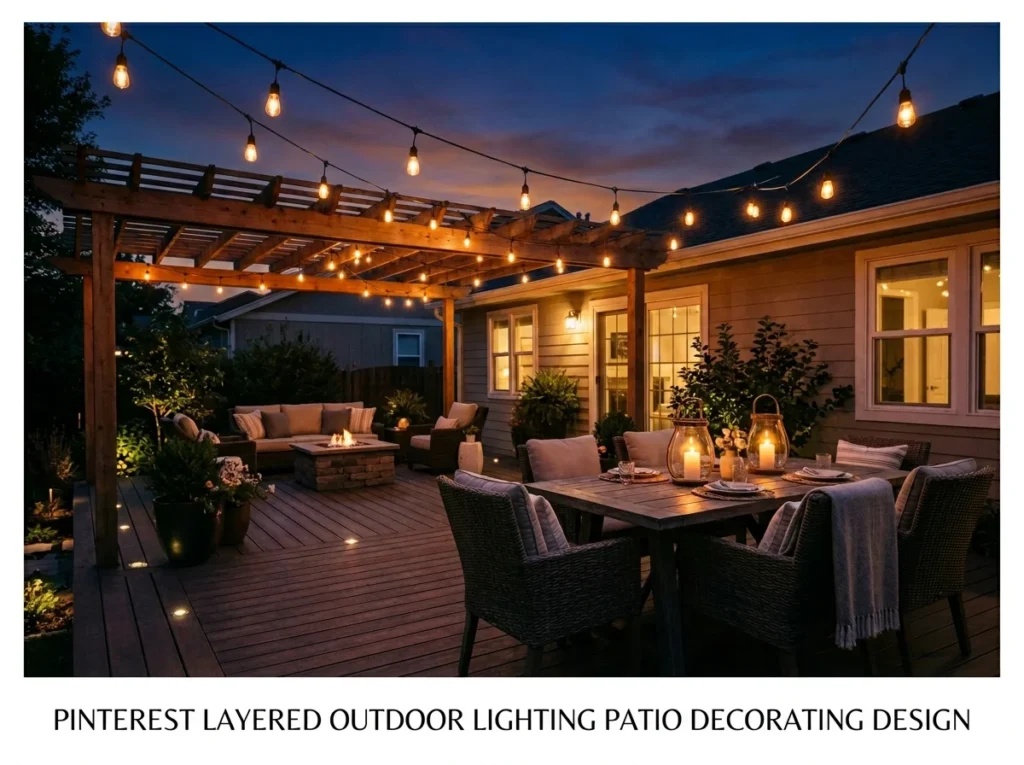 Layered Outdoor Lighting