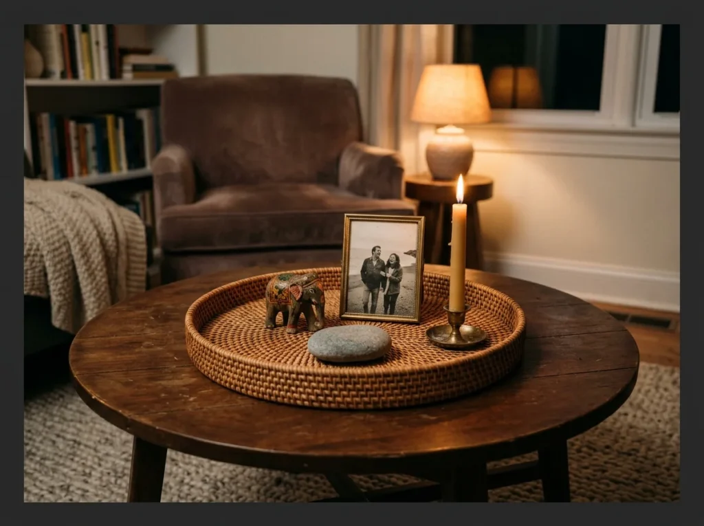 Personal Mementos in a Collected Arrangement