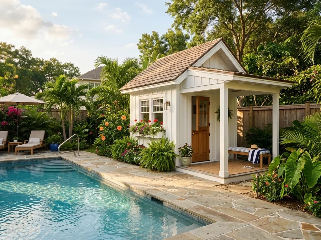 Pool House or Changing Cabana