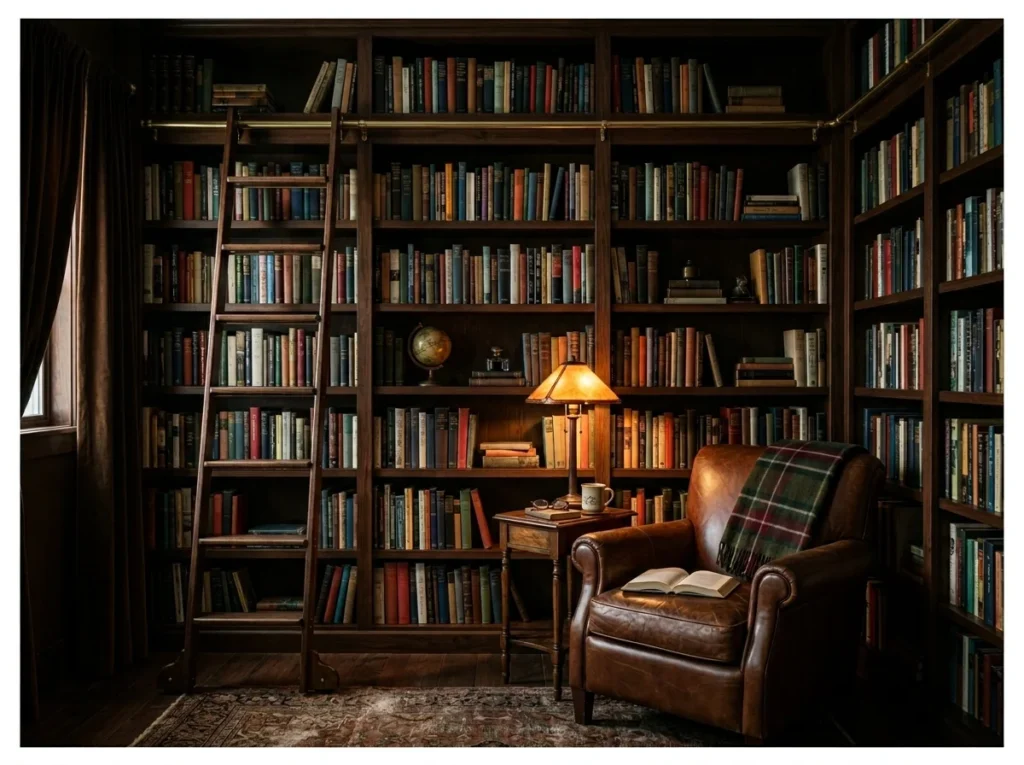 Library Ladder Reading Corner