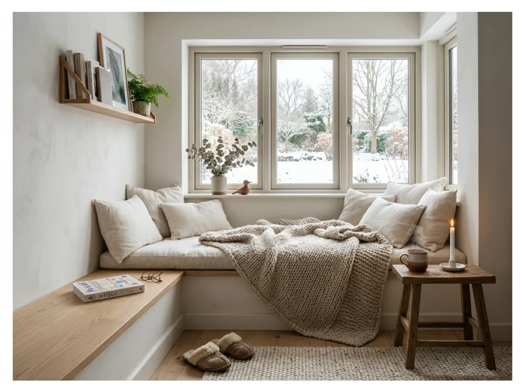 Scandinavian Hygge Reading Nook