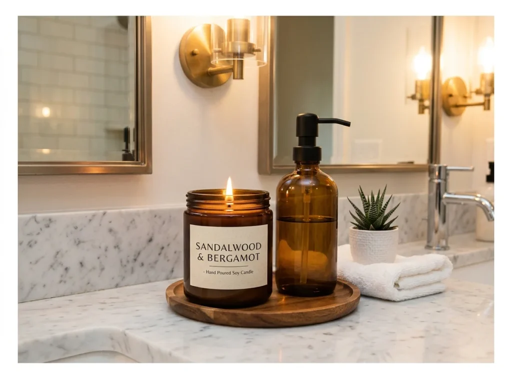Scented Candle as Decor