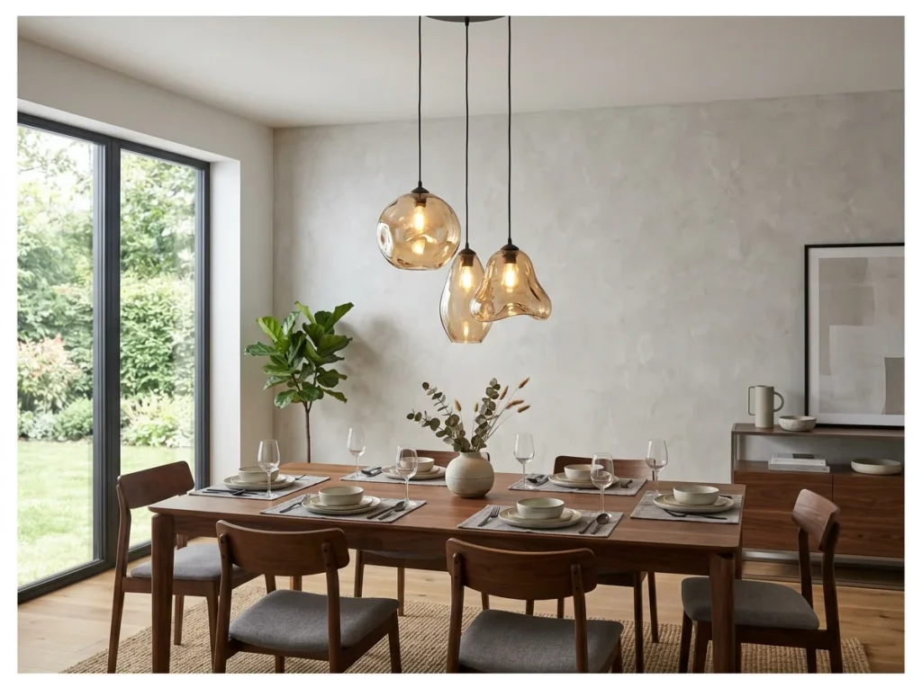 Sculptural Pendant Light Cluster