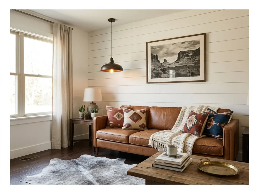 Shiplap or Board-and-Batten Feature Wall