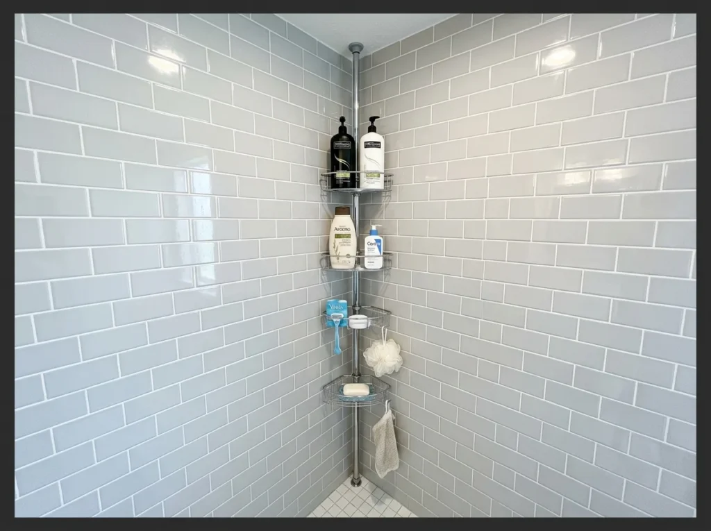 Shower Caddy on Tension Pole
