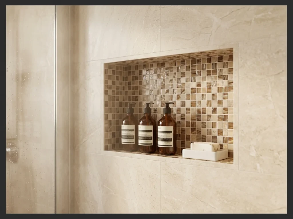 Recessed Shower Niche for Products