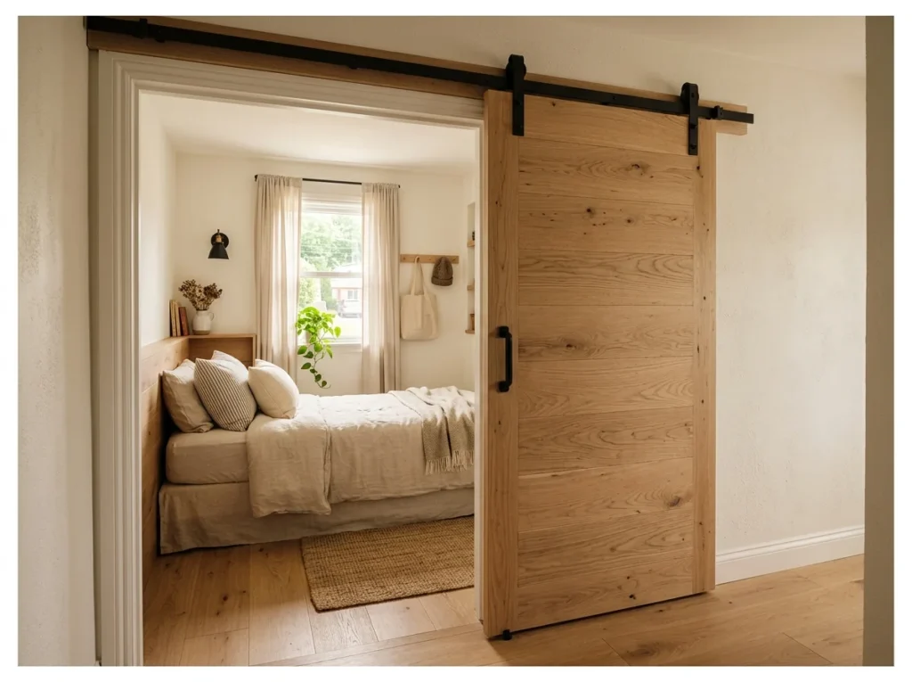 Sliding Barn Door Instead of Swing Door