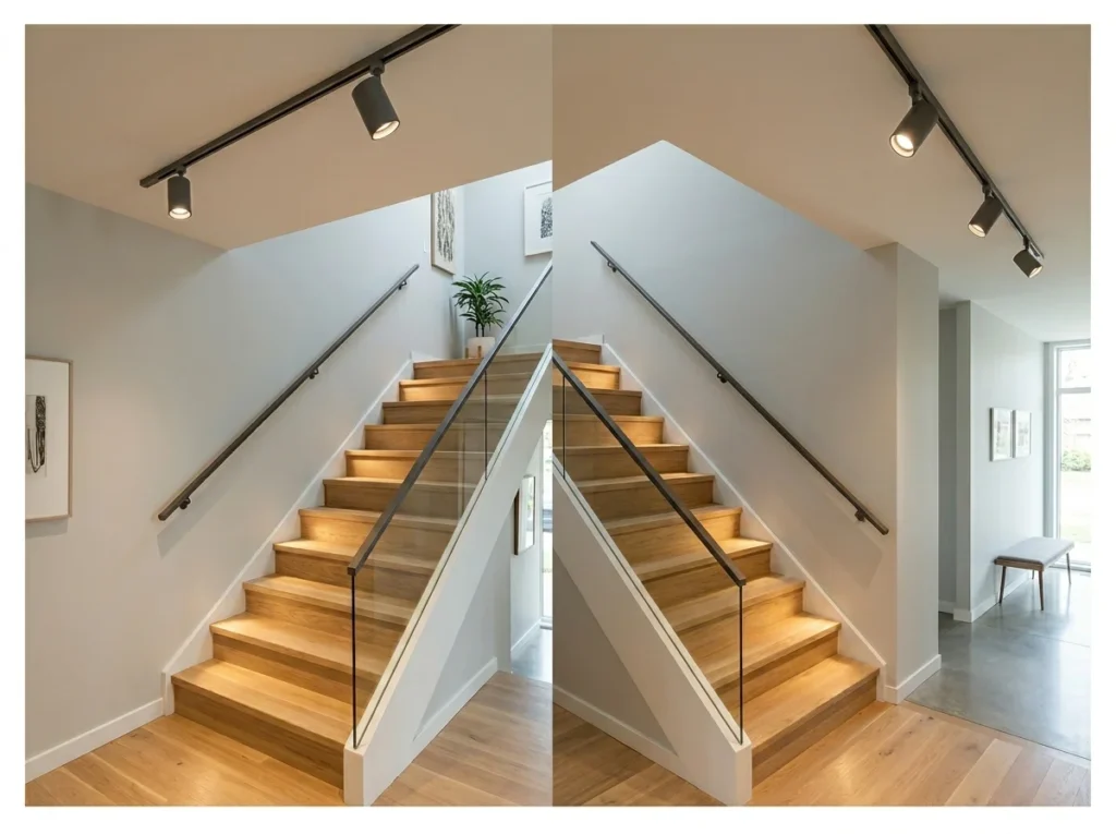 Spotlight Downlights Aimed at Treads