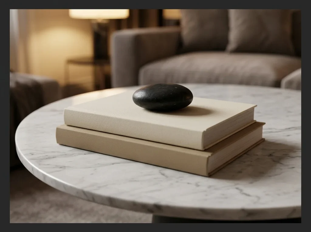 Stack of Books with One Object on Top