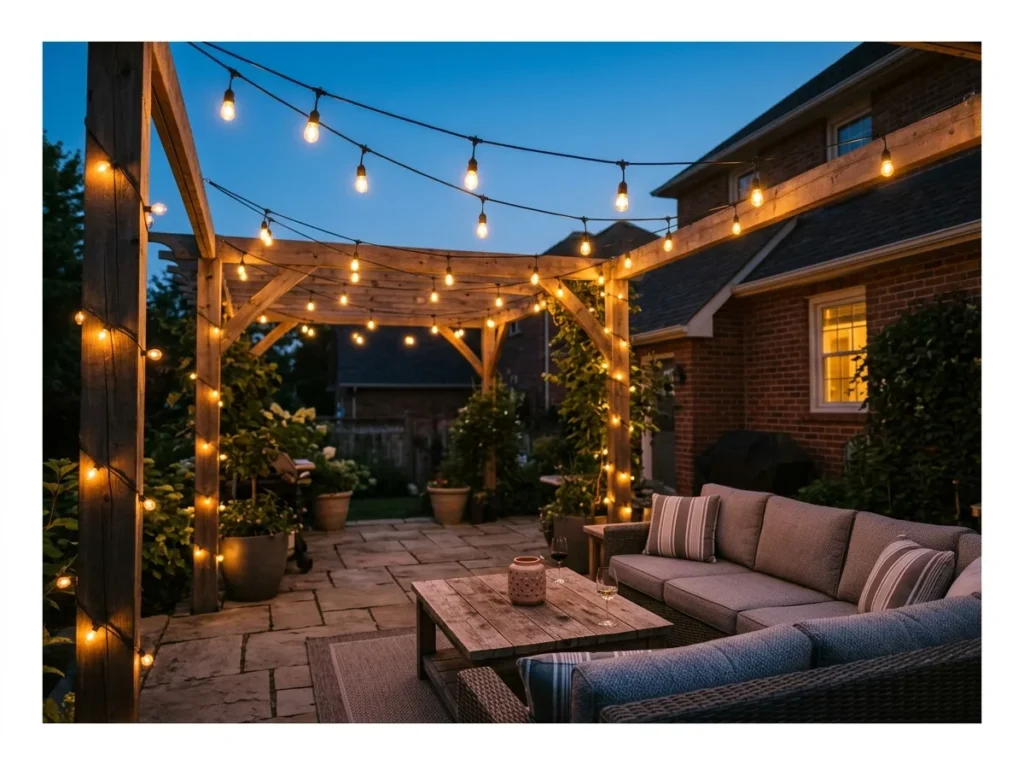 String Lights Overhead